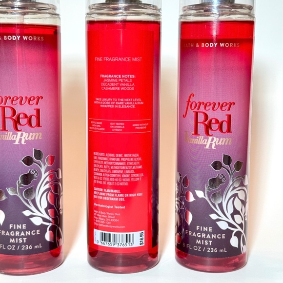 Forever Red VANILLA RUM Mist - Picture 2 of 2